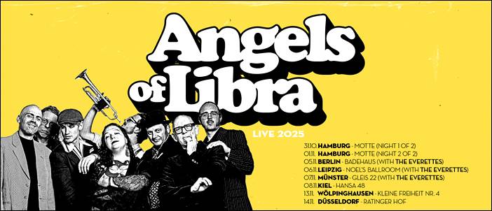 soultrainonline.de präsentiert: The Angels Of Libra – Live On Tour 2025!